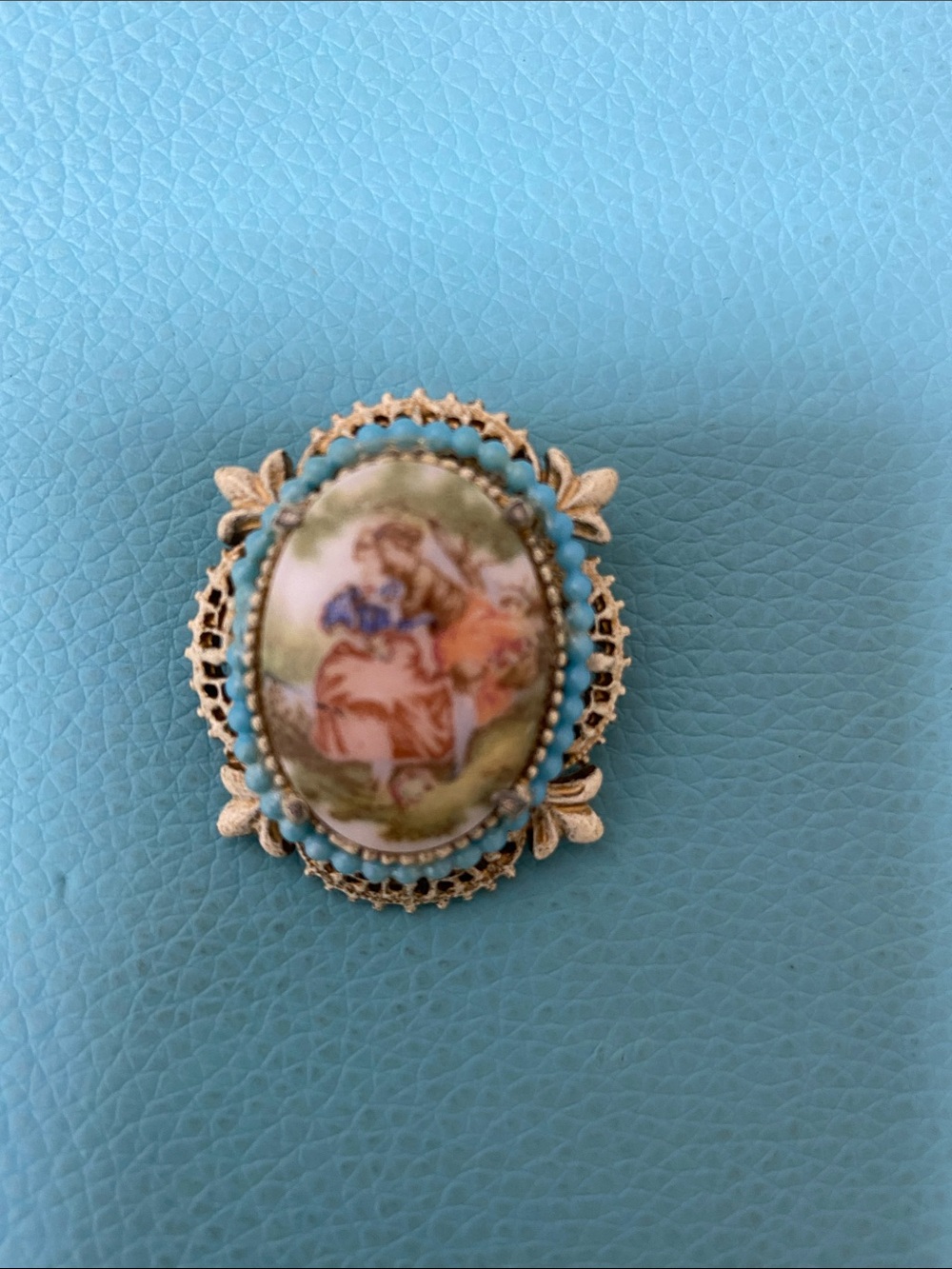 Florenza Jewelry Cameo Brooch